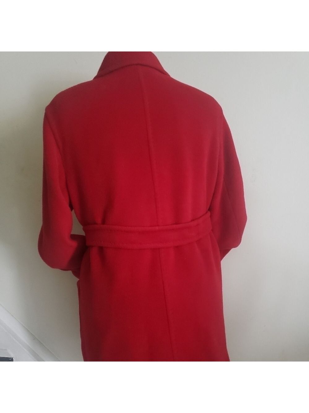 HP. Cinzia Rocca Fodera Bemberg Wool And Cashmere Coat - Picture 9 of 14